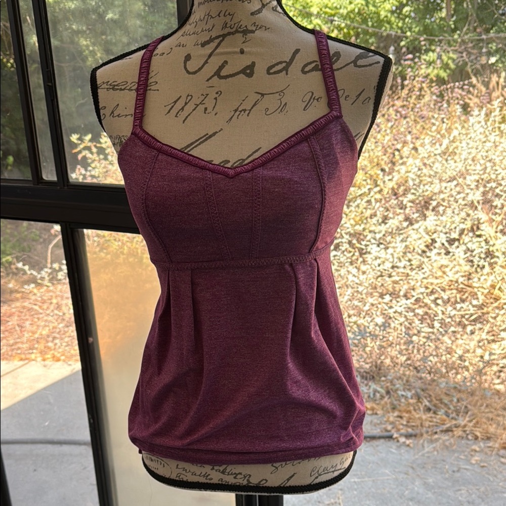 Lululemon Athletica Plum tank